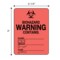 Nevs Label, Biohazard Contains: Blades/Needles/Glass label 3" x 2-1/4" LW-0005 - alternate 2